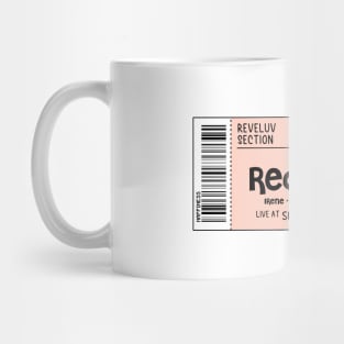 Red Velvet Concert Ticket Mug